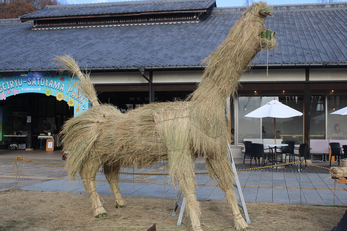 稲わら干支づくり